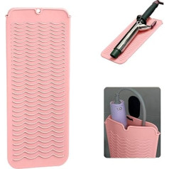 UORNERI Термостойкий дорожный коврик для выпрямителей, щипцов для завивки, утюжков для завивки, выпрямителей, плоек и горячих инструментов дл