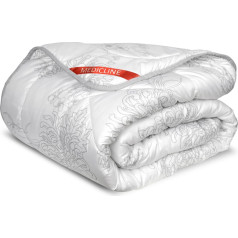 Круглогодичное одеяло, стеганое набивными нитками из микрофибры, 140 x 200 см.