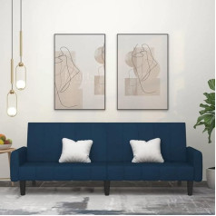 ‎Xichuzi Диван-кровать Xichuzi 2-местный синий бархат, диван для гостиной, диваны и кушетки, диван для отдыха, диван для гостиной, 375773