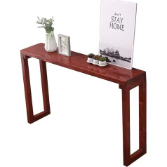Zxtrybhd Узкий консольный столик, деревянный консольный столик для прихожей, современная полка для хранения, телефонный столик, узкий столик д