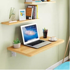 Zofiry Деревянный складной стол, садовые столы для использования на открытом воздухе, компактный компьютерный стол для ноутбука для настенно