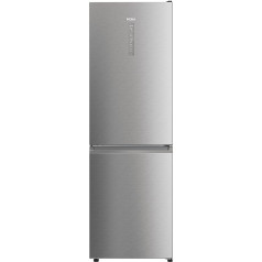 Haier Холодильник с морозильником 2D 60 Series 3 HDW3618DNPK с фронтом из нержавеющей стали / Total No Frost / Smart hON App / HumidityZone / XXL Полезный объем / Тихий всего 36 д