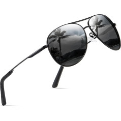 wearPro Солнцезащитные Очки Мужчины Женщины Поляризованные Премиум Металлическая Оправа Солнцезащитные Очки Унисекс с UV400 Защитой Винтаж Че