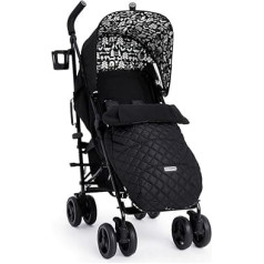 Cosatto Supa 3 Buggy with Footmuff - Легкая коляска, от рождения до 25 кг - легкая и компактная, складывающийся зонтик, большая корзина, держатель для напитко