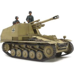 Tamiya 35358 35358-1:35 Panzerhaubitz Оса Италия. Фронт, постройка модели, пластиковый набор, неокрашенный.