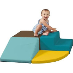 Угловой альпинист для игр малышей, крытая активная игровая конструкция