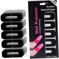 Nagelschutz Aufkleber Selbstklebende Nagelfolie Optimaler Nagelschutz Für Gel Lack Finger Für Nageldesign Und Nagelkunst