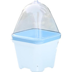 Blumenkübel-Abdeckungen, прозрачный, 10 x Feuchtigkeitsdämmung, Regenschutztopf, Pflanzgefäß für Kindergarten, Grünhaus Sukkulenten-Pflanzenschutz