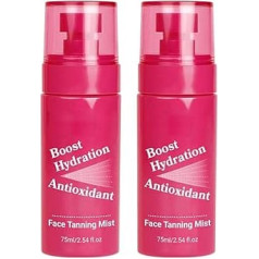 Мист для лица с эффектом загара, спрей-самоукрепитель, шнельное окрашивание кожи без запекания, стойкое окрашивание, легкая текстура, нату