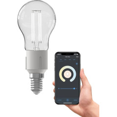 CALEX Smart Bulb, Wifi LED Filament Lighting, E14, интеллектуальный источник яркого света, диммируемый, теплый белый свет, 4,5 Вт (3)