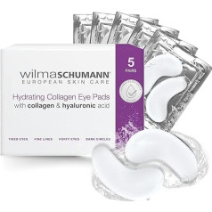Wilma Schumann Увлажняющие коллагеновые подушечки для глаз (5 применений)