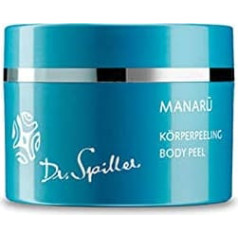 Dr. Spiller - Manaru Body Scrub | Мягкий и стимулирующий скраб для тела | С отшелушивающими зернами ванильных бобов | Для ощущения чистого благополучия |