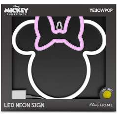 Grehge Знаки для декора стен, Дисней Минни Маус (уши) - Энергоэффективные светодиодные неоновые лампы для стен спальни - Легко установить польз