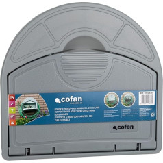 90015102 Настенный ящик для садового шланга, 35,2 x 33 x 15,5 см, многоцветный