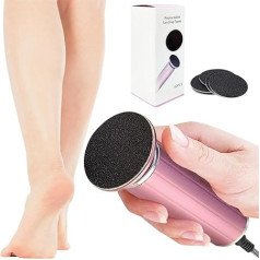 Электрическое средство для удаления мозолей на ногах, питание от USB, мощная электрическая шлифовальная машинка для ног, скребок с регулято