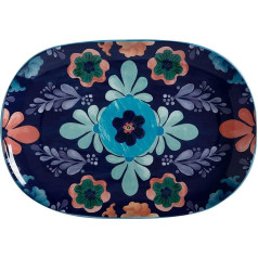 MAXWELL & WILLIAMS DR0267 Сервировочная тарелка из майолики Цветочный дизайн в подарочной коробке, керамика