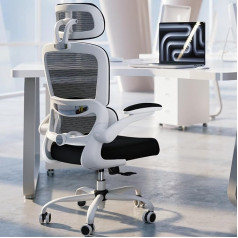 Офисное кресло TRALT, стулья для письменного стола, сетчатое компьютерное кресло с колесиками, эргономичное офисное кресло, регулируемое по 