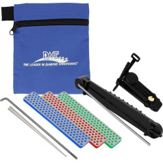 DMT ADELUXE Deluxe Aligner Kit, 3 алмазных грифона/1 серрейторная точилка