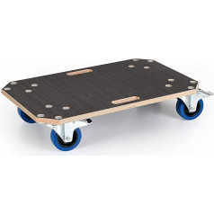 Роликовая доска (сверхпрочная) | Сделано в Германии | Подходит для всех поверхностей | Включает 2 х стояночных тормоза | 18 мм нескользящая пли