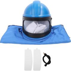Пескоструйный шлем безопасности пескоструйной обработки капот протектор для строительных рабочих
