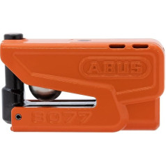ABUS Замок тормозного диска Granit Detecto XPlus 8077 2.0 - Мотоциклетный замок с сигнализацией и интеллектуальной предварительной сигнализацией - изгот