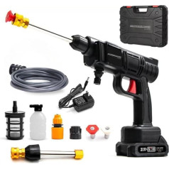 Беспроводная мойка высокого давления STARLYF, портативный пистолет высокого давления, пистолет для мойки автомобилей, разъем для крана, разъе