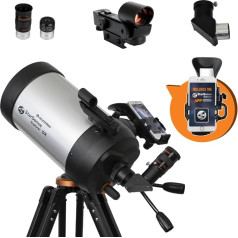 Celestron 22462 StarSense Explorer DX 5-Zoll Smartphone-App-fähiges Schmidt-Cassegrain-Teleskop mit StarSense-App, damit Sie Sterne, Planeten und mehr finden können - mit iPhone/Android kompatibel