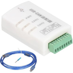 Анализатор шины Can, 2-канальный USB-адаптер электронных устройств, поддержка функции реле, важное автоматическое обнаружение (2C)