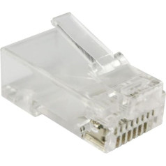 Проходной коннектор rj45 utp cat.5e (упаковка из 100)