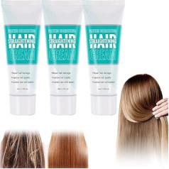 Питательный крем для выпрямления волос Keratin Silk Nourishing Straightening Cream, schnell wirksame Pflegespülung, für alle Haartypen geeignet. (3шт)