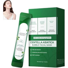 Natürliche Centella-Blasenmaske, Tiefenreinigungsmaske, Feuchtigkeitspflege, Tiefenreinigung für alle Hauttypen