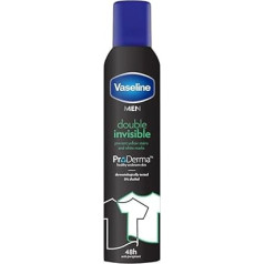 Vaseline Double Invisible (Men) Pro-derma Antiperspirant Spray 250 ml | 48h Sweat Protection and Long-Lasting Freshness
