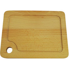 Разделочная доска из букового дерева - очень прочная 39 см x 24 см (15