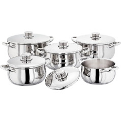 Набор для запекания Stellar, серебристый, 16/18/20/22/24 см, 5 предметов