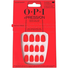 OPI xPRESS/ON Press-On Nägel - 30 Stück in verschiedenen Designs & Formen - inkl. Nagelkleber - Wiederverwendbar, langlebig & sanft zu deinen Nägeln - Perfekte Maniküre in Minuten