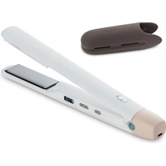 Выпрямитель MEDION HS2 (беспроводной, дисплей, 5 регулируемых температурных режимов, от 165° до 210°, широкие гибкие керамические турмалиновые наг