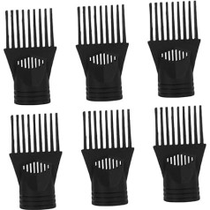 FOMIYES 6stücke Teiliges Haartrockner Aufsatz Mit Konzentrator Und Kamm Universelle Aufsätze Für Fön Für Salon Und Zuhause Vielseitige Stylingmöglichkeiten Für Haartypen