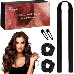 HRYYDS Обновленные бигуди для волос без нагрева, с подарочной коробкой, бархатная повязка для локонов без нагрева - без запаха, бигуди для воло