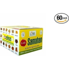 SAMAHAN Аюрведический травяной чай Аюрведический травяной натуральный чай, хорошая и эффективная профилактика и облегчение простуды и связа