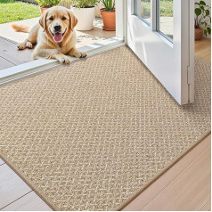 COLOR&GEOMETRY Придверный коврик для помещений, 61 x 92 см, коврик-грязеуловитель для помещений, коврики для входной зоны, коврик для помещений, неск