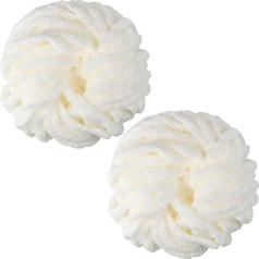 Грубая пряжа, 250 г x 2, грубая шерсть для вязания крючком, длина 250 м, мягкая, толстая, грубая пряжа для одеял, лежанок для животных, ковриков дл