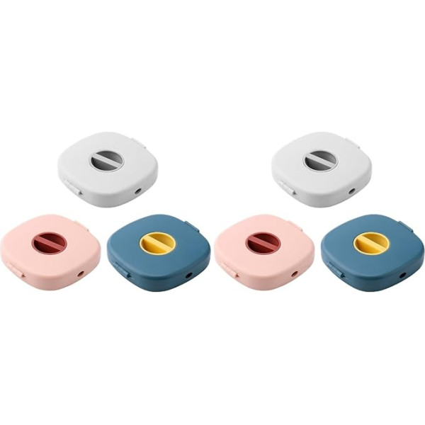 DOITOOL Органайзер для зарядных кабелей, 6 штук для намотки кабеля для дома, офиса, класса, кабельная катушка с держателем для мобильного телеф