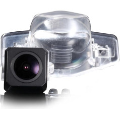 Navinio Камера заднего вида, встроенная в фонарь номерного знака для Honda CRV/New Fit Sedan/Odyssey/Insight/Vezel HRV 2015 Jazz Crosstour (модель 1 Super Pro Rear View Camera)