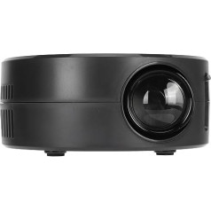 Проектор, 1080P Full HD видеопроектор с поддержкой телефона, портативный домашний кинопроектор для просмотра фильмов на открытом воздухе, совме