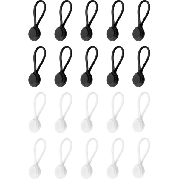 Карта поиска Магнитные силиконовые кабельные стяжки, многоразовые USB-кабельные органайзеры для управления кабелями, пучки, магниты на хол