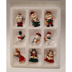 Подвеска Comarco Sa Rubber Christmas, разноцветный, 4 см