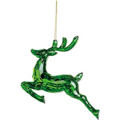 EUROCINSA Ref.28574 Подвеска Олень Зеленый 18 x 4,5 x 15 см Упаковка из 12 Стекло Один размер