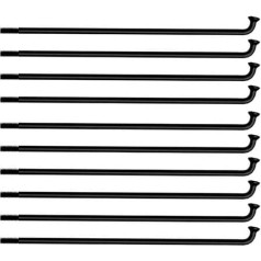 E-Bike спицы 12G углеродистой стали электрический велосипед спицы 2,5 мм Диаметр велосипедные спицы с ниппелем Велоспорт спицы для E велосипед м