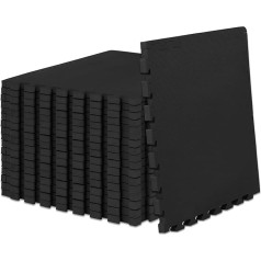 ProsourceFit Очень толстый коврик-пазл для упражнений 3/4 дюйма и 1 дюйм, Eva Foam Interlocking Tiles для защитного, мягкого напольного покрытия для тренировок 
