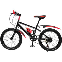 Ealtqund детский велосипед 20 дюймов горный велосипед мальчики от 5 лет дети велосипед мальчик девочка велосипед дети с углеродистой стали рамы